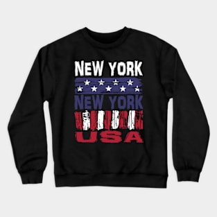 New York New York USA T-Shirt Crewneck Sweatshirt